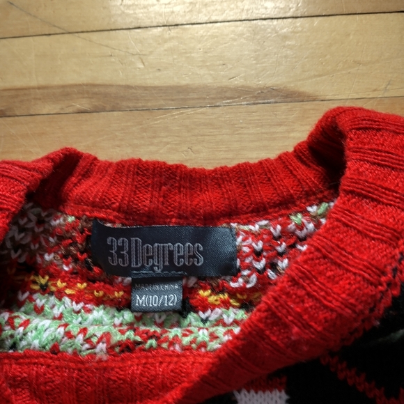 33 degrees ugly Taco cat Christmas style sweater - Picture 3 of 4